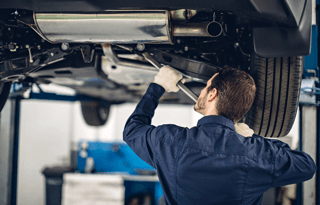 Kontrola náprav a podvozku