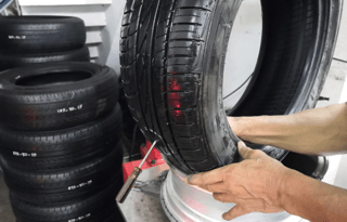 Oprava pneumatik po defektu